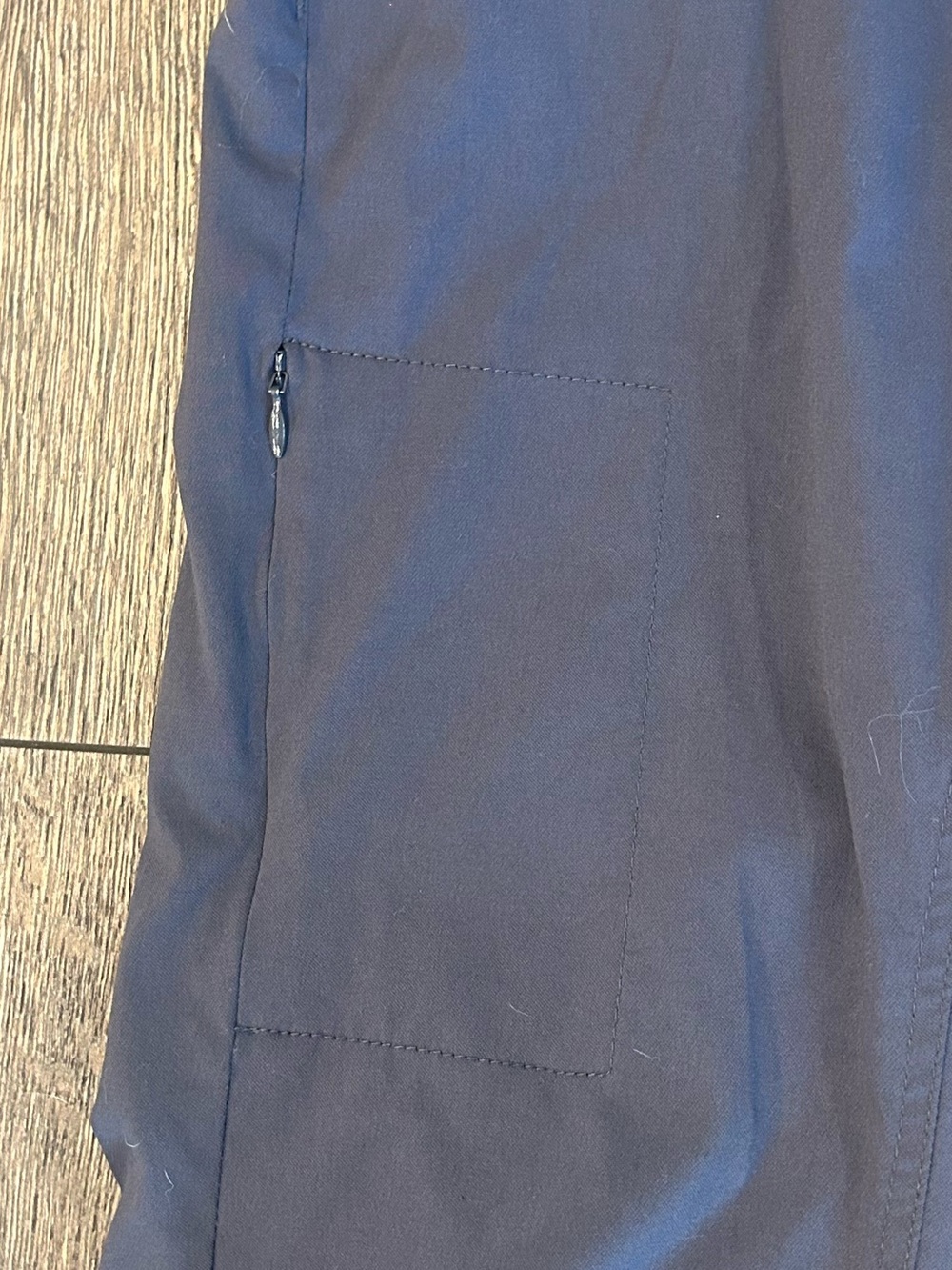 prAna Halle Pant Sz 4 Short Charcoal Hiking Pants Roll-Up - Picture 6 of 10